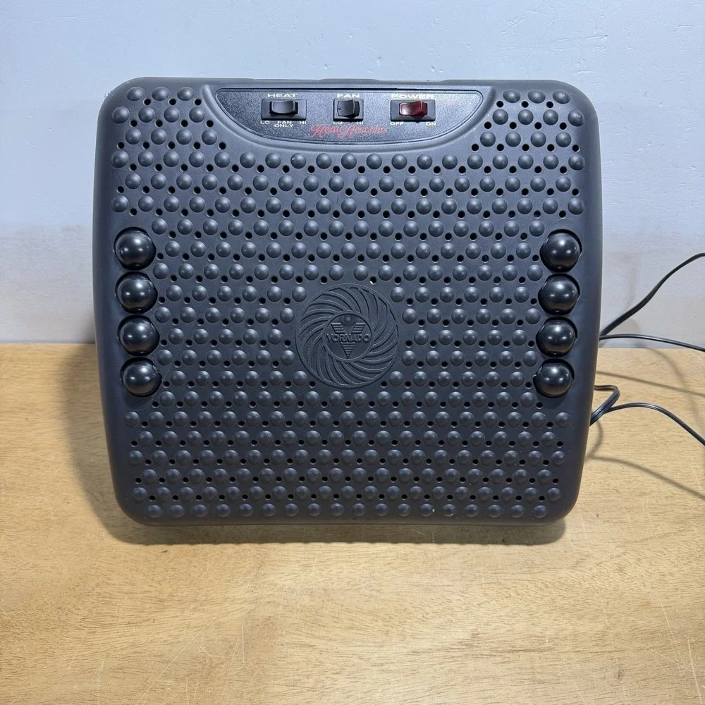 Vornado Heat Rest‎ Plus 2155HRP Under Desk Foot Fan Heater Warmer Black Mens